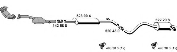 ERNST 100481 Exhaust System